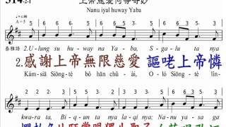 PCT2009聖詩314 上帝慈愛何等奇妙