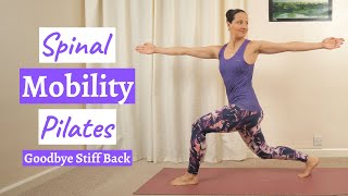 Pilates For Spinal Mobility & Great Posture | 13 Min No Equipment Stretch Workout