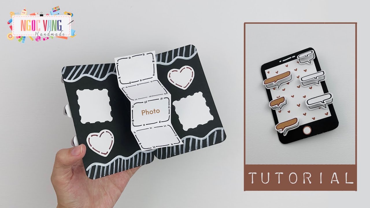 Tutorial Pop Up Card - NGOC VANG HANDMADE - YouTube