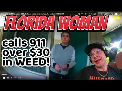 Florida Woman Calls 911 Over $30 in Weed Stolen! Pack+React Lit Farms Z Runtz!!