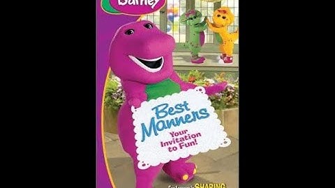 Barney Home Video Screener: Barney