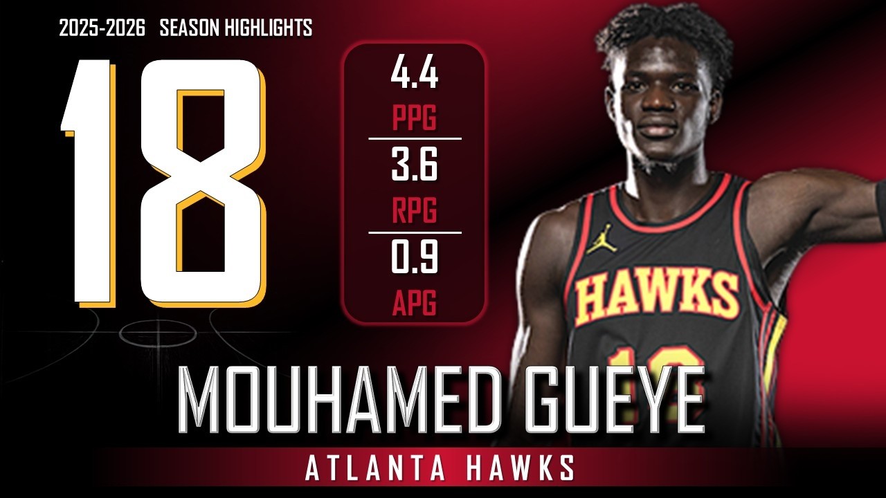 Mouhamed Gueye || 2025-2026 Atlanta Hawks Highlights