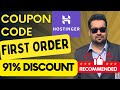 First Order Discount @ Hostinger 2025 - Get 91% Coupon Code