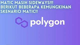 ⚠️MATIC UPDATE!!⚠️MATIC MASIH TERDECLINE RESISTANCE!! POTENSI BEBERAPA SKENARIO BERIKUTNYA!!
