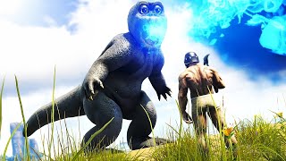 BABY GODZILLA Is Outside Our Base! Ark DOX (2)