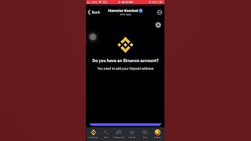 How To Attach Binance Wallet With Hamster Kombat #hamsterkombat #hmstr #telegram #crypto
