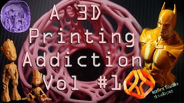 5 support free 3d print timelapse