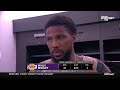 Malik Beasley Postgame Interview | Los Angeles Lakers lose to Portland Trail Blazers 127-115
