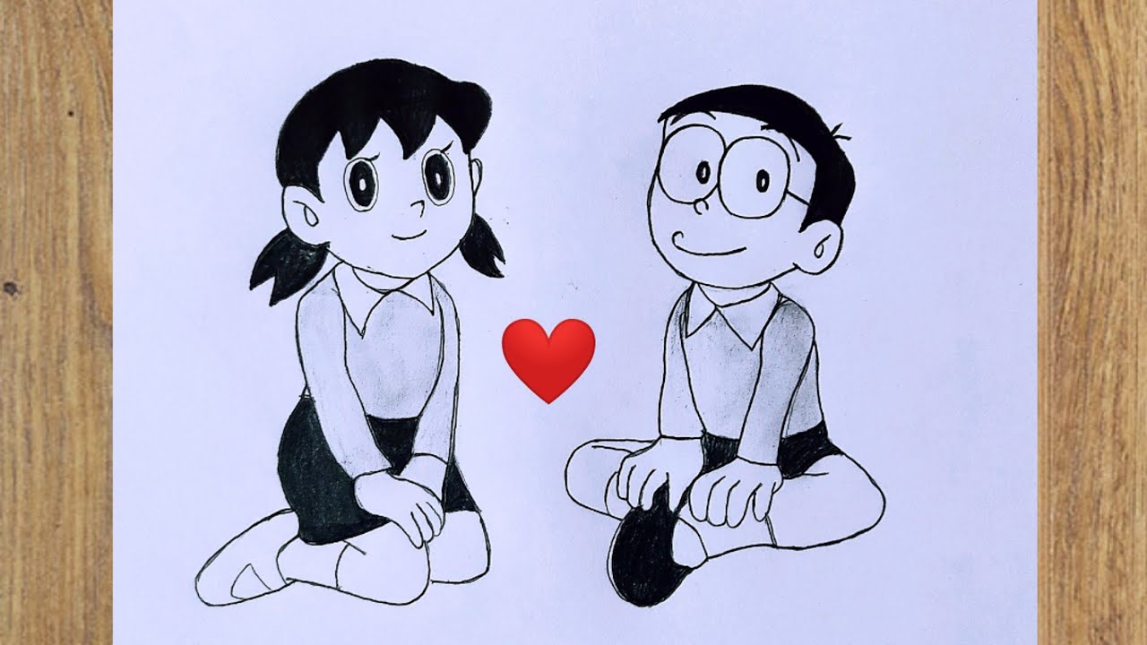Nobita and shizuka kiss by shizuka2000 on DeviantArt