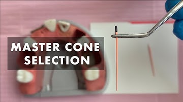 Preclinical laboratory demonstration - Master cone selection
