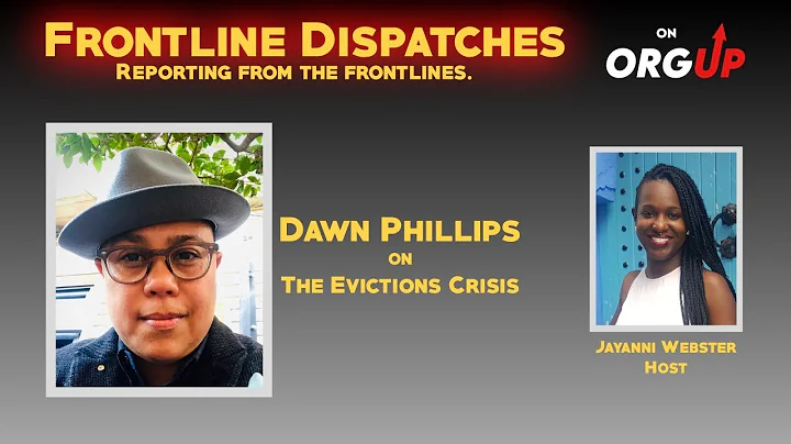 Dawn Phillips on the Evictions Crisis, with host Jayanni Webster
