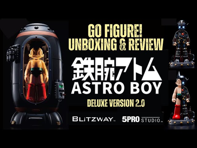 鉄腕アトムASTRO BOY デラックスエディション フィギュアブリッツウェイ BLITZWAY ASTRO BOY DELUXE VERSION 2.0 figure unboxing and review