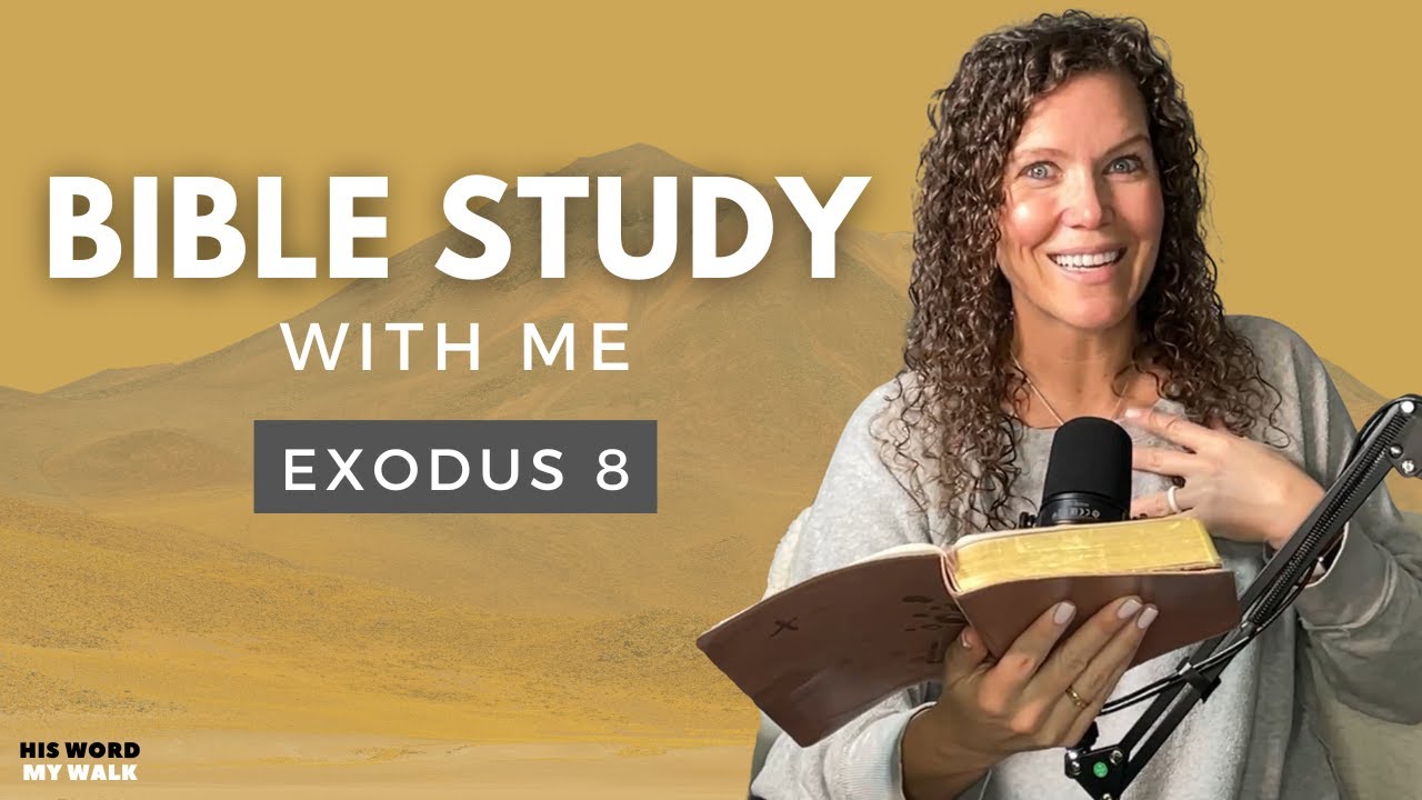 Exodus 8 | What Were The Plagues in the Bible? [Bible Study WITH ME]