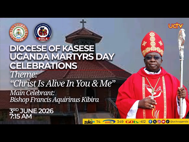 LIVE: Uganda Martyrs Day Celebrations | Our Lady Mary Of Assumption Cathedral, Diocese of Kasese