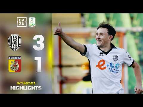 Video TRIS e PRIMA VITTORIA per ASHLEY COLE: Cesena-Catanzaro 3-1 | Serie BKT | DAZN Highlights
