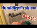 Attic suite humidity experiment--Is it the PTAC?