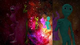 Colorful Aliens: Cosmic Dance Party! 🌟👽🎉 #Aliendance #Nebula #Space