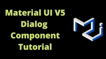 How to use Material-UI Dialog?