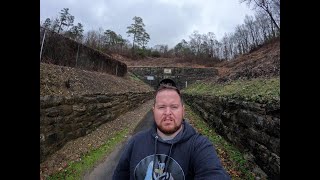 Exploring an Old Civil War Train Tunnel - Tunnel Hill Train Tunnel & Museum