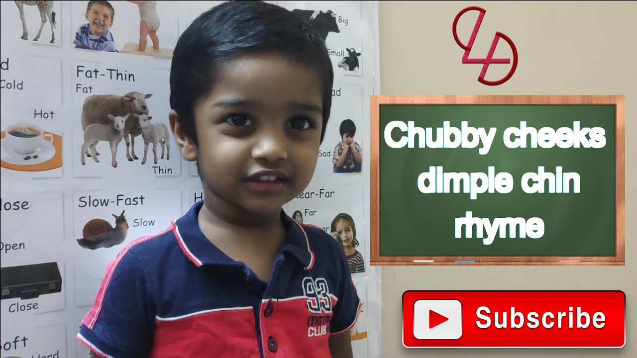 Chubby cheeks rhyme | Nursery rhymes | Kids rhymes | chubby cheeks ...