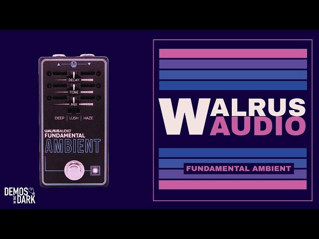 ギター Walrus Audio Fundamental Ambient Fundamental Series Ambient