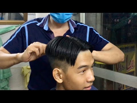 TWO BLOCK HAIIRCUT, Middle Part, VULEE | Đầu Cắt moi, Chải 2 Mái , Đơn Giản Cho Học Sinh