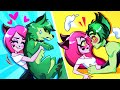 First Romantic Date With Werewolf || CatDog Couple Ep. 1 by Teen-Z Like