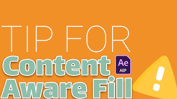 Reference Frame in Content Aware Fill - After Effects Tutorial