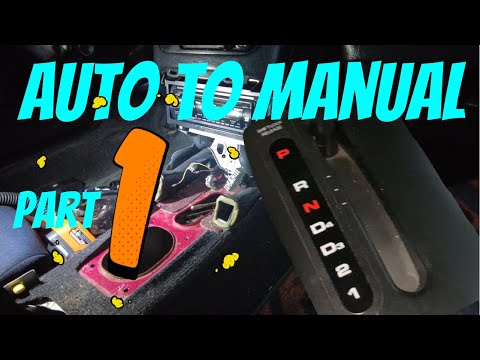 Automatic to Manual Swap Honda Del Sol Part 1