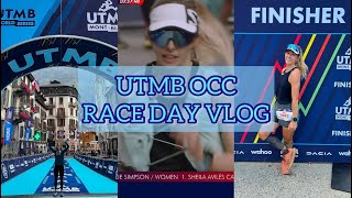 UTMB OCC RACE DAY VLOG | Run 56km from Switzerland to France with me!