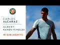 Carlos alcaraz vs albert ramosvinolas  round 2 highlights i rolandgarros 2022