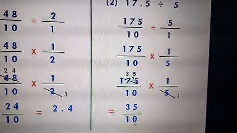 STD. 6 (Maths) Practice Set : 17 - Division of Decimal Fractions