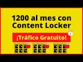 1200 mes con Content Locker {CPA Marketing 🔐}