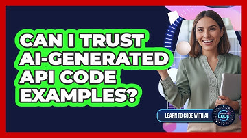 Can I Trust AI-Generated API Code Examples?