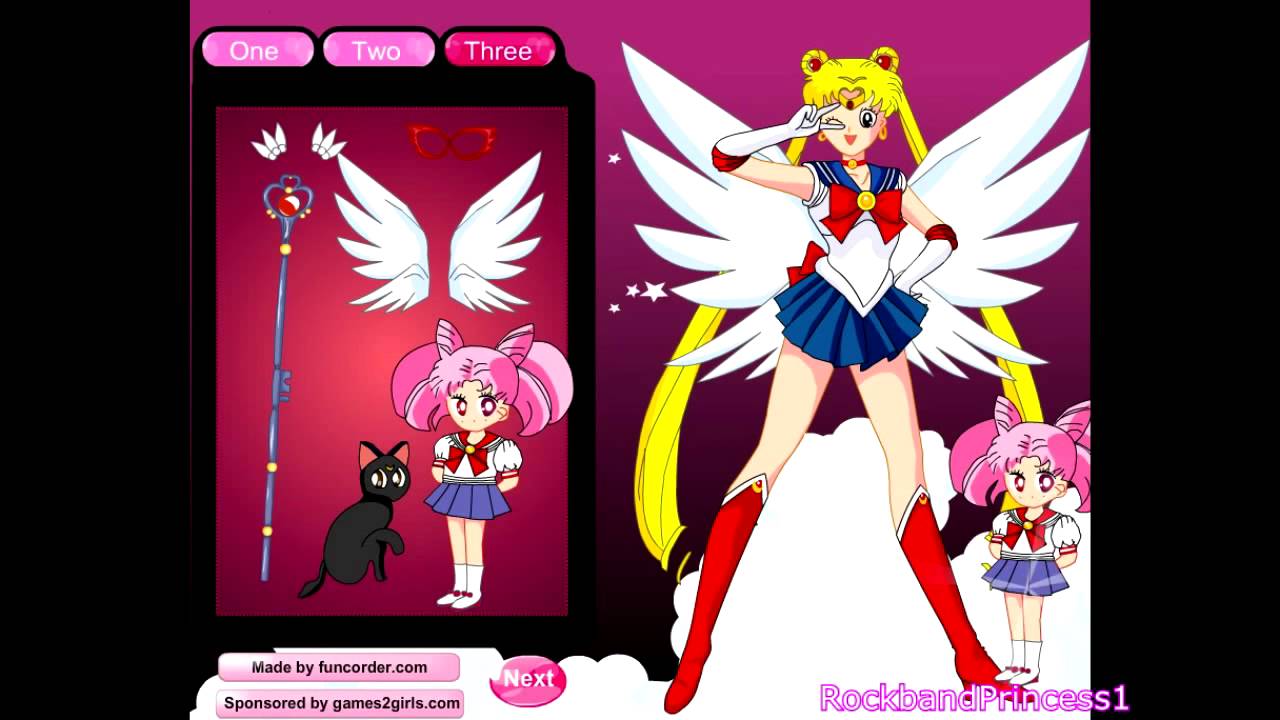 0528 Sailor Moon Games Sailor Moon Dress Up Game Free Online Games For ...