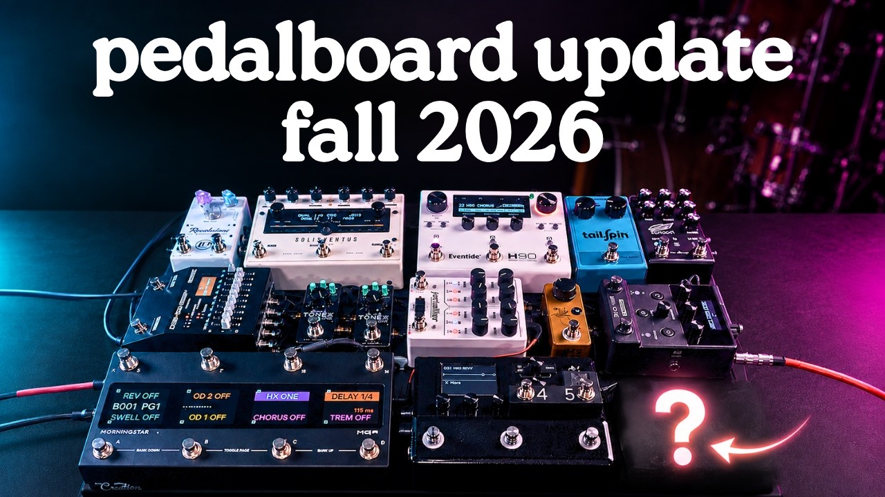 My 2026 Worship Pedalboard Update: The JNS KLEROS - YouTube
