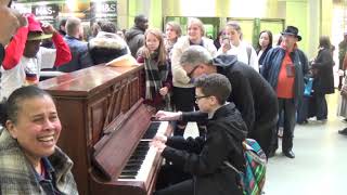 Boy Stopped Using His Smart Phone And Took Up Piano...Then THIS Happens!