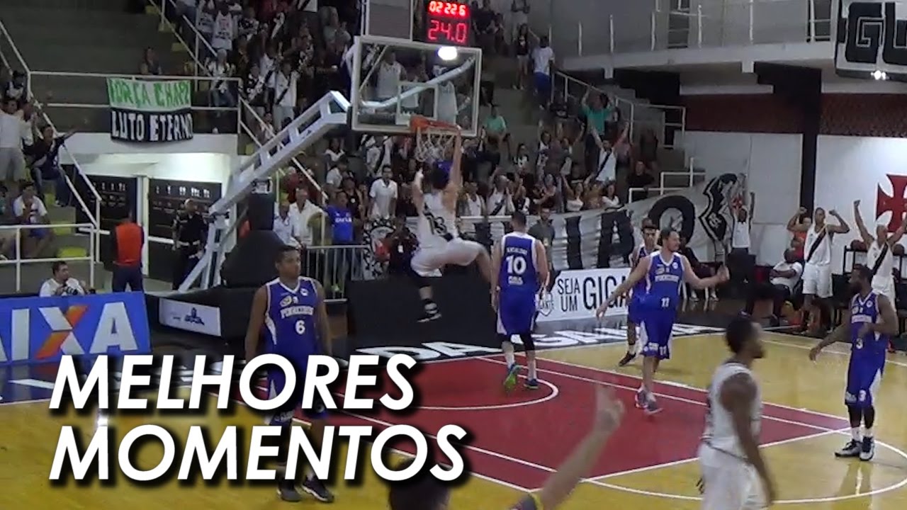 NBB CAIXA MELHORES MOMENTOS: SÃO PAULO 70 X 75 R10 SCORE VASCO DA