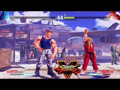 Video: Det Tog En Guile-spejlkamp For At Udløse En God Gammeldags Ildkuglekrig I Street Fighter 5