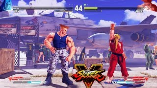 Street Fighter V Ken vs Guile