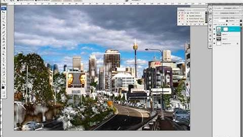 Ice Age Disaster Photoshop Tutorial