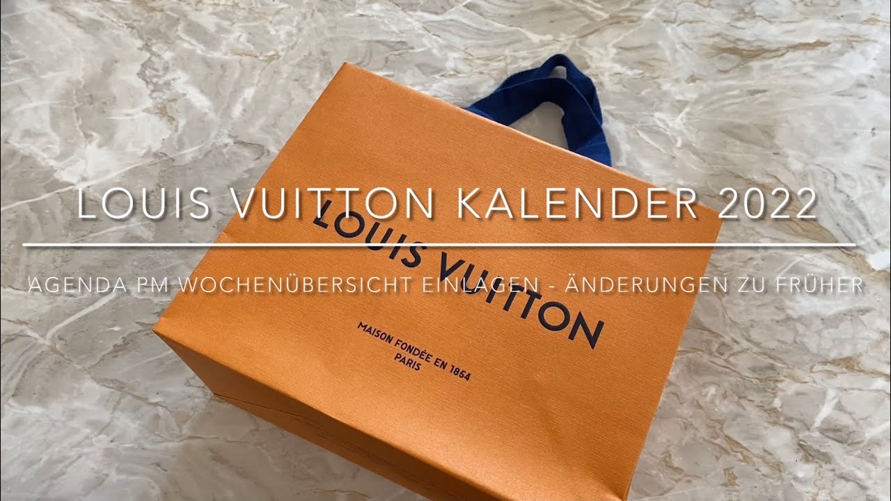 Louis Vuitton Kalender 2022 Agenda PM Einlagen Woche Neuerungen Was louis-vuitton-kalender-2022-agenda-pm-einlagen-woche-neuerungen-was