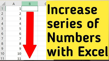 Excel Tips - Quickly Fill Series of Numbers in a Few Seconds Fill Command 2020