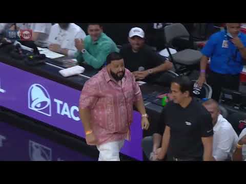 DJ Khaled Motivates The Heat In The Midst Of Game 5