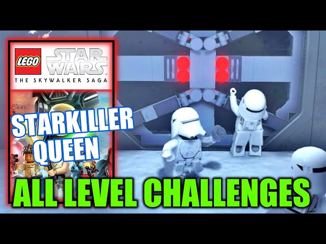 Starkiller Queen - Level Challenges Gameplay - Lego Wars The Skywalker Saga - YouTube
