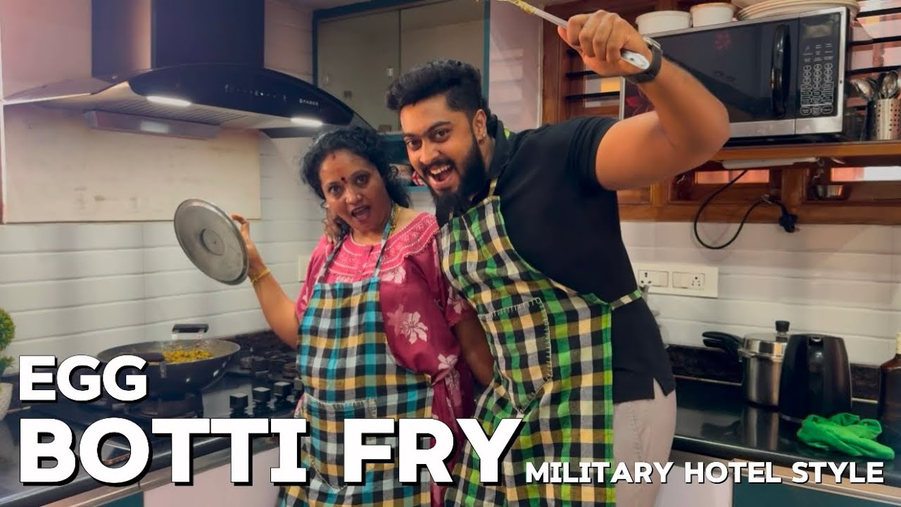 Egg Botti Fry 😋 | ​⁠@Vasanth_raj1 | Military Hotel Style 😋