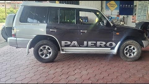 pajero engine timing