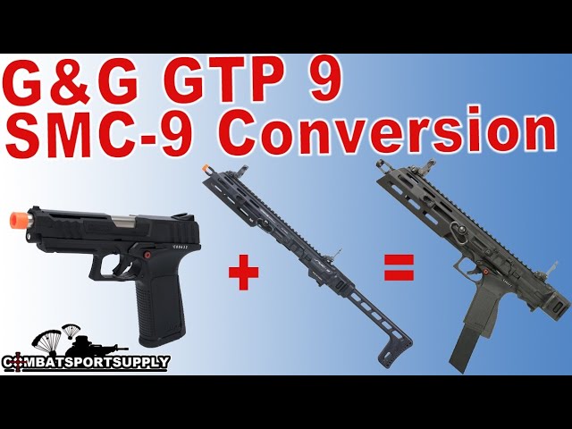 G&G GTP 9 & SMC9 Conversion Kit Review #airsoft #airsoftguns