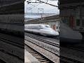 N700S のぞみ 東海道新幹線 東京行き 列車の通過の様子です。JR東海 米原駅 SHINKANSEN