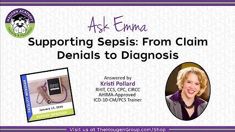 HCGTV: Medical Coding Tips - Sepsis Coding